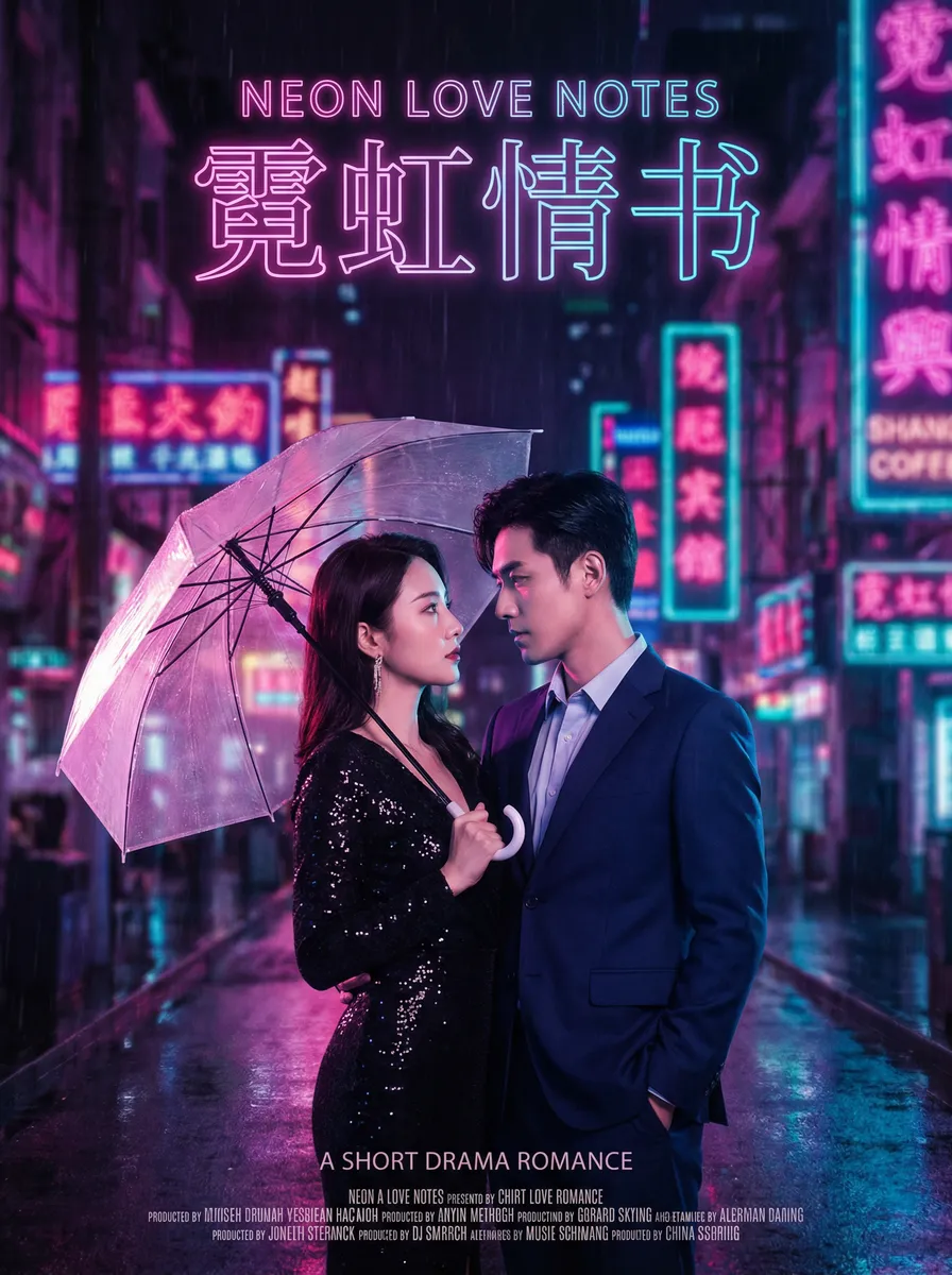 解禁男女 电影 热播都市爱情短剧 - 霓虹情书海报